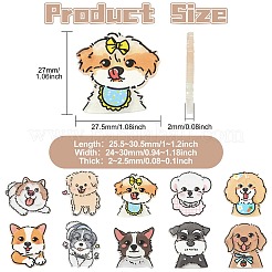 20Pcs 10 Styles Acrylic Cabochons&nbsp;SACR-CJ0001-87