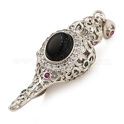 Synthetic Blue Goldstone Pendants&nbsp;G-F776-01P-06