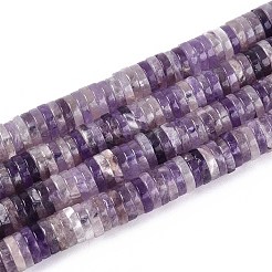 Natural Amethyst Beads Strands&nbsp;G-T142-6mm-12