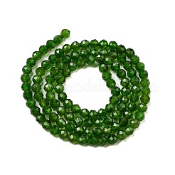 Natural Green Diopside Beads Strands&nbsp;G-NH0046-A01-02