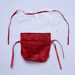 Velvet Jewelry Drawstring Gift Bags&nbsp;TP-M001-02A