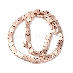 Electroplated Synthetic Non-magnetic Hematite Beads Strands&nbsp;G-I364-E01-RG