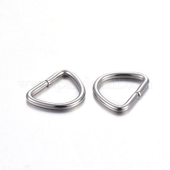 Tarnish Resistant 304 Stainless Steel D Rings&nbsp;STAS-F191-05P-A