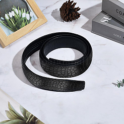 Cowhide Leather Crocodile Skin Pattern Waist Belts for Men&nbsp;AJEW-WH20020-437C