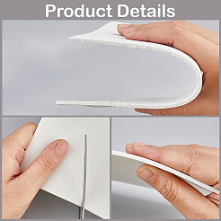 12Pcs 2 Colors 3D Embroidery Eva Puffy Foam Sheets&nbsp;AJEW-CY0001-02