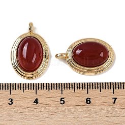 Natural Carnelian(Dyed & Heated) Pendants&nbsp;KK-P283-54G-01