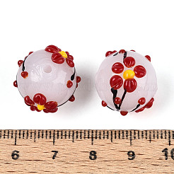 Handmade Lampwork Enamel Beads&nbsp;LAMP-T023-23K