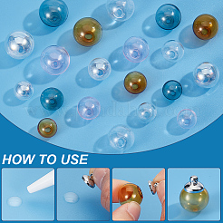 20Pcs 20 Styles Handmade Blown Glass Globe Beads&nbsp;GLAA-GO0001-09A