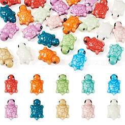 30Pcs Handmade Porcelain Beads&nbsp;PORC-TA0001-73A