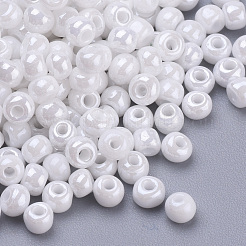 Baking Paint 8/0 Glass Seed Beads&nbsp;SEED-Q025-3mm-L32