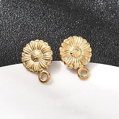 304 Stainless Steel Stud Earring Findings&nbsp;STAS-K306-74G