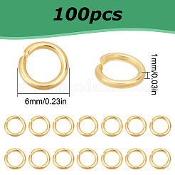 100Pcs 304 Stainless Steel Open Jump Rings&nbsp;STAS-LP0001-38G-04