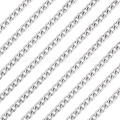 Aluminium Curb Chains&nbsp;CHA-TAC0005-01S