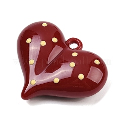 Opaque Acrylic Enamel Pendants&nbsp;OACR-B036-12C