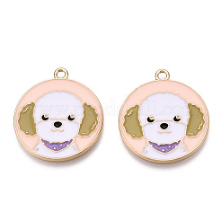 Eco-Friendly Alloy Enamel Pendants&nbsp;ENAM-Q437-054A-NR