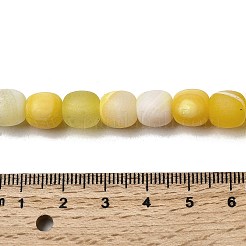 Dyed & Heated Natural Fire Crackle Agate Beads Strands&nbsp;G-NH0067-B01