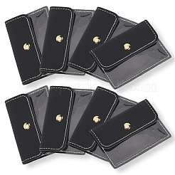8Pcs Portable Imitation Leather Jewelry Bags for Travel&nbsp;ABAG-SP0001-38B