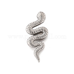 304 Stainless Steel Snake Clip-on Earrings&nbsp;EJEW-B116-03P