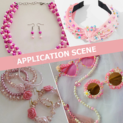 ABS Plastic Imitation Pearl Round Beads&nbsp;SACR-SP0001-31C-01