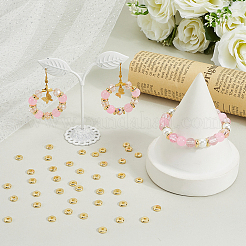 Brass Beads&nbsp;KK-BBC0021-17E