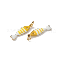 304 Stainless Steel Enamel Pendants&nbsp;STAS-P394-05G-02