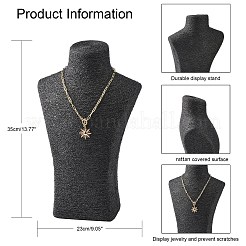 Stereoscopic Necklace Bust Displays&nbsp;NDIS-N001-02A