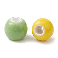 30Pcs 5 Colors Handmade Porcelain Beads&nbsp;PORC-YW0001-03