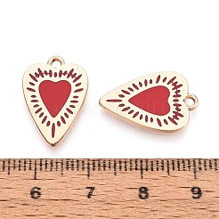 Alloy Enamel Pendants&nbsp;ENAM-T022-83A-G