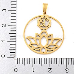304 Stainless Steel Pendants&nbsp;STAS-Z076-18G