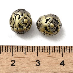 Tibetan Style Rack Plating Brass Beads&nbsp;KK-Q805-42AB