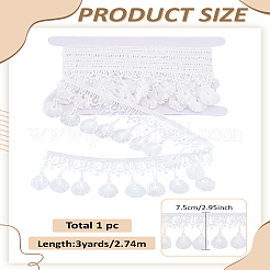 3 Yards Milk Fiber Lace Trim&nbsp;OCOR-LP0002-58A