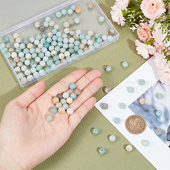 4 Strands Natural Flower Amazonite Beads Strands&nbsp;G-NB0005-09B