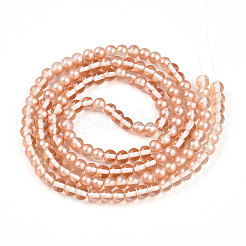 Baking Paint Transparent Glass Beads&nbsp;X1-DGLA-N011-6mm-04