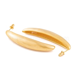 Banana Brass Stud Earrings for Women&nbsp;LS-EJEW-G391-06G