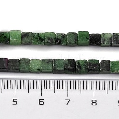Natural Ruby in Zoisite Beads Strands&nbsp;G-F631-K31