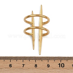 304 Stainless Steel Cuff Rings for Women&nbsp;RJEW-L133-05G