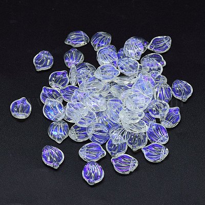 Transparent Glass Charms&nbsp;GLAA-H016-01A-29-1