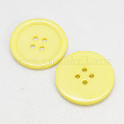 Resin Buttons&nbsp;RESI-D030-15mm-07-1