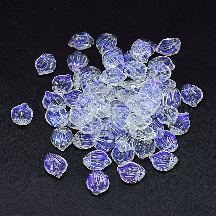 Transparent Glass Charms&nbsp;GLAA-H016-01A-29-1
