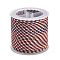 11M Polyester Braided Cord with Cotton Core & Metallic Thread, FireBrick, 2.5mm, about 10.0465 Yards(11m)/Roll