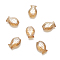 Transparent Glass Beads, Fish, Wheat, 10x14mm, Hole: 1.2mm