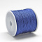 Nylon Braided Cord, Chinese Knotting Cord for Jewelry Making Macrame Craft, Midnight Blue, 0.4mm, about 174.98 Yards(160m)/Roll