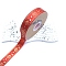 Polyester Ribbons, for Gift Packaging, Red, 1 inch(25mm), about 48Yard/roll