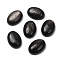 Natural Silver Sheen Obsidian Cabochons, Oval, 18x13mm