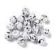 Printed Opaque Acrylic Round Beads&nbsp;ACRP-P001-01B-01-1