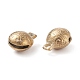 Brass Bell Pendants&nbsp;KKB-A003-17mm-2