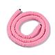 Handmade Polymer Clay Beads&nbsp;X-CLAY-R067-3.0mm-28-3