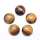 Natural Tiger Eye Cabochons&nbsp;G-P393-R12-12mm-1
