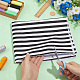 Cotton Fabric with Strip Pattern&nbsp;DIY-PH0037-96F-3