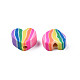 Handmade Polymer Clay Beads&nbsp;CLAY-Q252-01-4